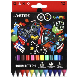Фломастеры 12 цветов Devente Game 5081126