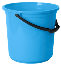 Ведро пластиковое 15л без крышки мерное Тюльпан, цвета в ассортименте Ар-Пласт 02025