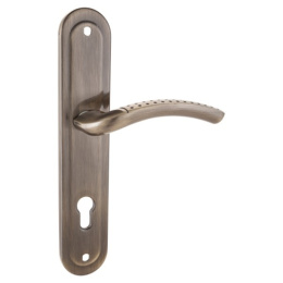 Ручки на планке Аллюр 132-1 85мм AB ст.бронза (комплект) Аллюр 42446