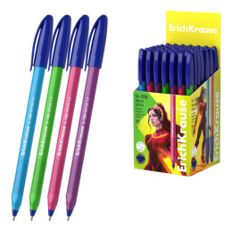 Ручка шариковая ErichKrause Ultra U-108 Neon Stick, синяя, 1мм 58092