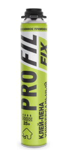 Клей-пена универсальный ПРОФИЛЬ FIX 650мл пистолет. 199062