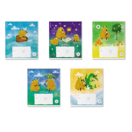 Тетрадь  12 листов клетка ErichKrause Capydara Travel 60544