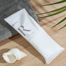 Набор дорожный бритвенный Room (станок с двумя лезвиями + крем для бритья 10г) флоу-пак Sargan 9210583