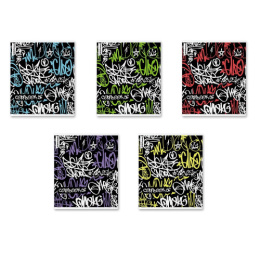 Тетрадь  96 листов ErichKrause Graffity Mix-Pack 60599