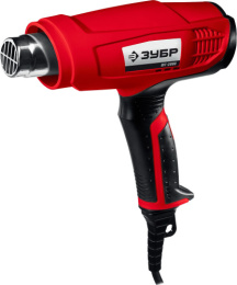 Фен строительный электрический 2000Вт технический Зубр ФТ-2000