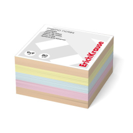 Блок для записей 9х9х5 ErichKrause, 4 цвета 62117