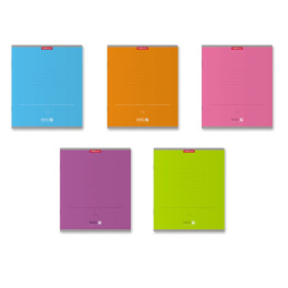 Тетрадь  12 листов косая линейка ErichKrause МС-7 ассорти 56293