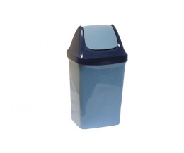 Контейнер для мусора пластиковый  9л Свинг, цвета в ассортименте Idea М2461