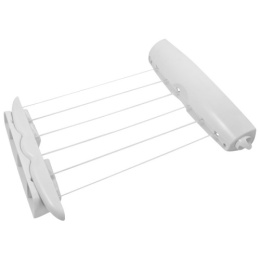 Сушилка для белья настенная выдвижная пластиковая 6 линий по 3,5м Рыжий кот CD-2021/311611