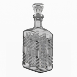 Графин - штоф стеклянный  500мл Скотч Декостек 1164