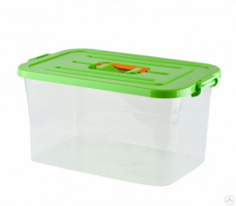 Контейнер для хранения пластиковый 15л 41,5х27х22см Полимербыт С811
