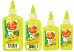 Клей ПВА   65г ПВА-М Луч, желтый флакон 20С 1352-08