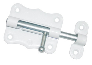 Шпингалет Кунгур ЗТ2-70, белый, 70мм Кунгур 42578