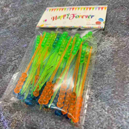 Шпажки для канапе пластиковые набор 50шт.  9см Радужный Дом РД77030