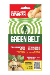 Командор+ 25мл х 2шт. флакон для обработки клубней перед посадкой от колорадского жука, проволочника, медведки Грин Бэлт 01-917