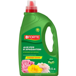 Жидкое удобрение для роз 1,5л минеральное комплексное Bona Forte