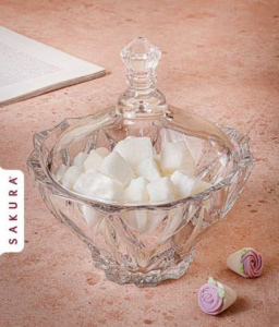 Сахарница стеклянная 120мм, в п/у Noritazeh SK20600900W