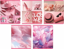 Тетрадь  48 листов Lamark Розовый стиль 128/00134961  4824-36