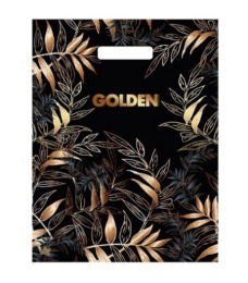 Пакет подарочный ПВД 31х40см 30мкм Золотой лес 701507