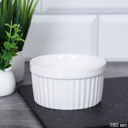 Соусник фарфоровый 180мл, белый DR-895/745741