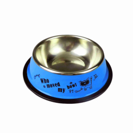 Миска для домашних животных из нержавеющей стали с надписями Радужный Дом ТТ54555