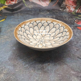 Салатник керамический 220мм с узором Arabesque Радужный Дом РД84595