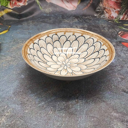 Салатник керамический 220мм с узором Arabesque Радужный Дом РД84595