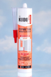 Герметик акриловый универсальный белый KUDO KSK-301, 280мл KSK-301