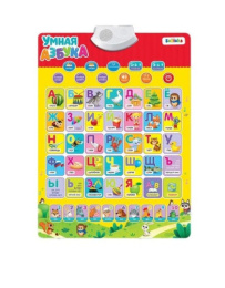 Говорящий плакат Умная азбука, в пакете Zabiaka 4063550