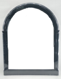 Зеркало для ванной комнаты в пластиковой раме Елена МХ 40х54х3см графит Comfort life
 ЕК-106Р-10