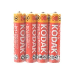 Батарейка Kodak солевая Super Heavy Duty Zinc R03 ( 4шт. в спайке) Б0005139