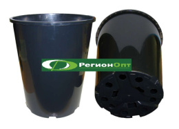 Горшок для рассады круглый d-29см h-22см, объем - 10,0л, литье Рассадный сервис ЗД29Ц