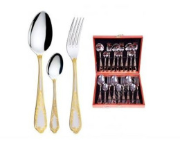 Набор столовых приборов из нержавеющей стали 36 предм. в кейсе Hoffburg HB-36004