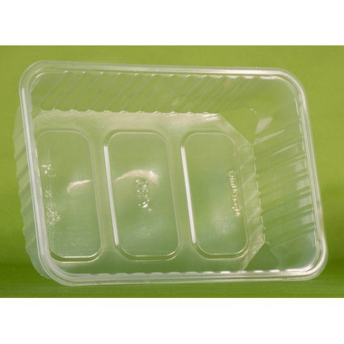 Контейнер одноразовый пластиковый с крышкой 186х132мм  750мл Юпласт ЮУПМ3320