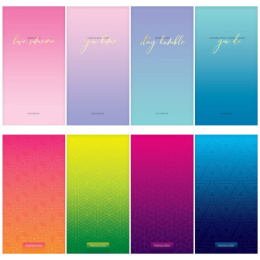 Блокнот А6  32 листа Monocolor Ultra микс, скоба Б6к32_40828