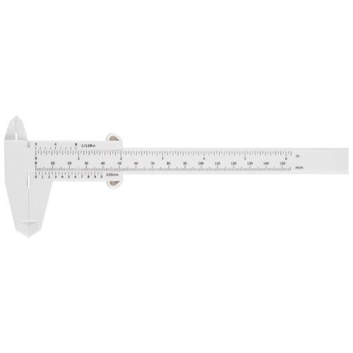 Штангенциркуль 150мм с глубиномером пластиковый Park 104927