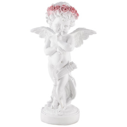 Фигурка садовая из полистоуна Ангел с луком и стрелами 25х17х43см Park 169405