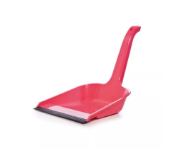 Совок пластиковый для мусора с резиновой кромкой, цвета в ассортименте Полимербыт С416