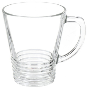 Кружка стеклянная 300мл Аура Уника ОСЗ 21с2223