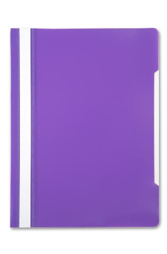 Скоросшиватель пластиковый фиолетовый Бюрократ -PS20VIO