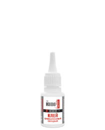 Клей цианоакрилатный секундный KUDO PROFF SMB-020, 20 гр. SMB-020 