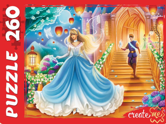 Пазлы  260 элементов Золушка после бала ПУ260-7721