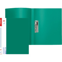 Папка с зажимом Devente Daily 600мкм, зеленая 3110406