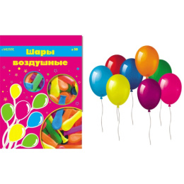 Шар стандартные цвета 30см Devente ассорти 9061102