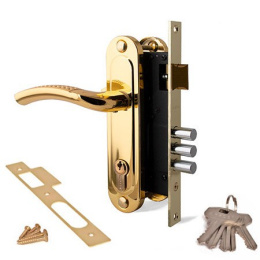 Замок врезной Apecs 1527\60-G/GM Apecs 20070