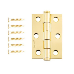 Петля врезная Avers  60х40х1,75-G золото (форточная) Avers 7251