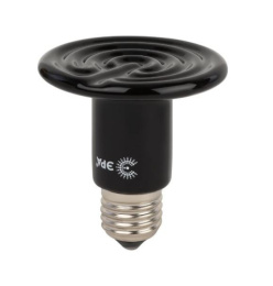 Лампа накаливания инфракрасная керамическая CeramiHeat модель RX  50Вт 220-240В Е27 для брудера, рептилий, в упаковке Эра FITO-50W-НQ