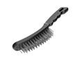 Щетка 5-рядная металлическая, пластиковая ручка Sparta 748675