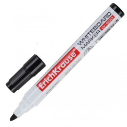 Маркер для доски черный ErichKrause W-500, 0,8-2,5мм 12845