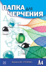 Папка для черчения А4 20 листов Листья С0209-14